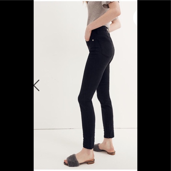 Madewell Denim - NEW Madewell 9” High Rise Skinny jean black 28